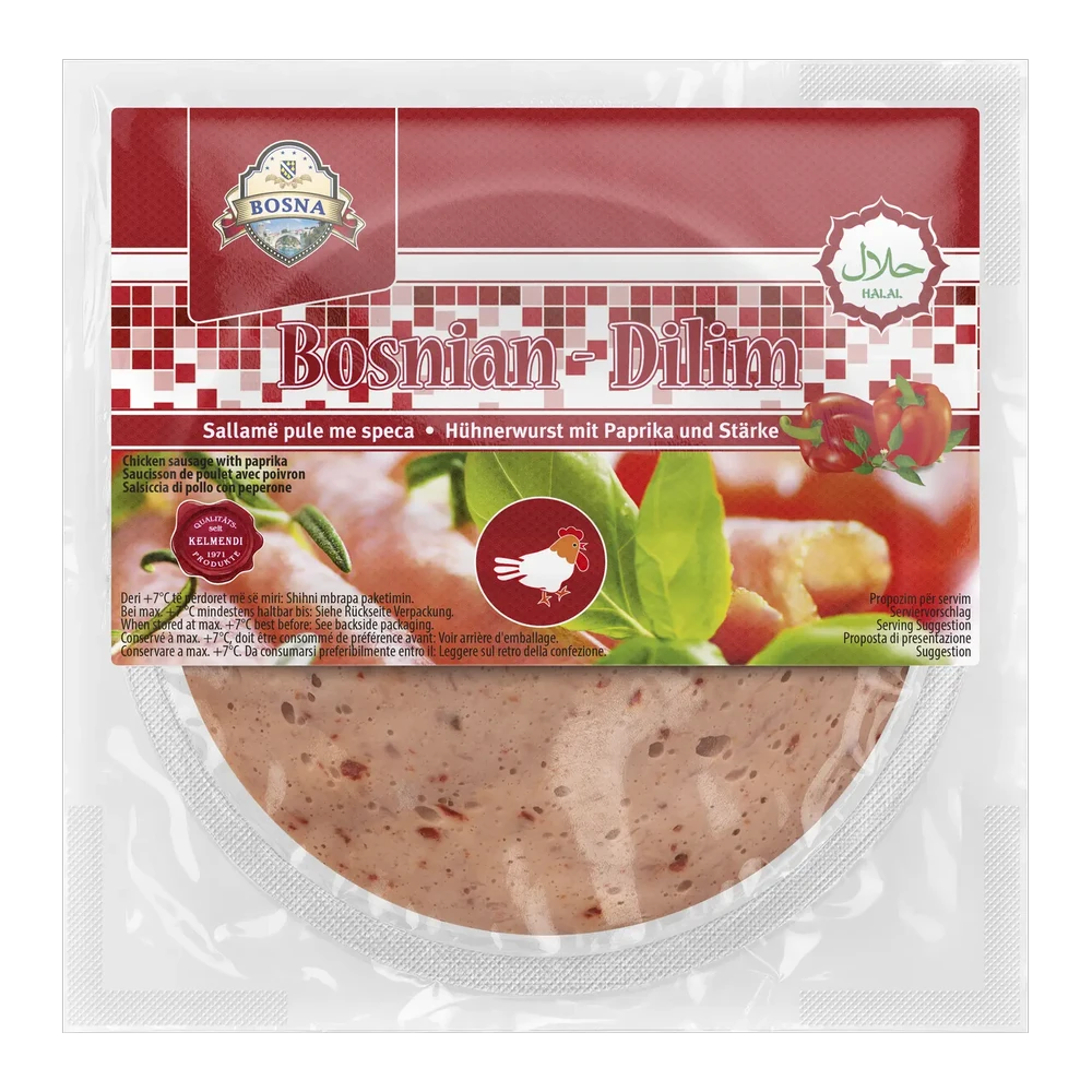 Bosna Halal, Sallam i prere pule me spec, 200g